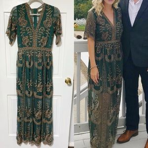 Altar’d State Marionette Embroidered Maxi Dress